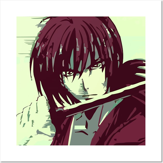 Kenshin Himura Wall Art by BarnawiMT